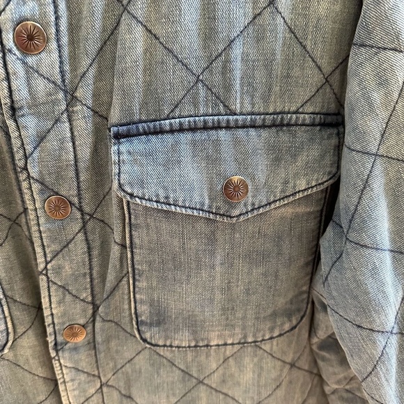 Faherty Men’s Bondi Reversible Jacket Doug Good Feather Size Large - Picture 8 of 13